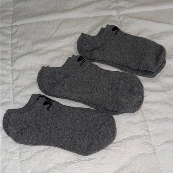 adidas unisex Dark Gray Athletic Socks - Picture 2 of 2
